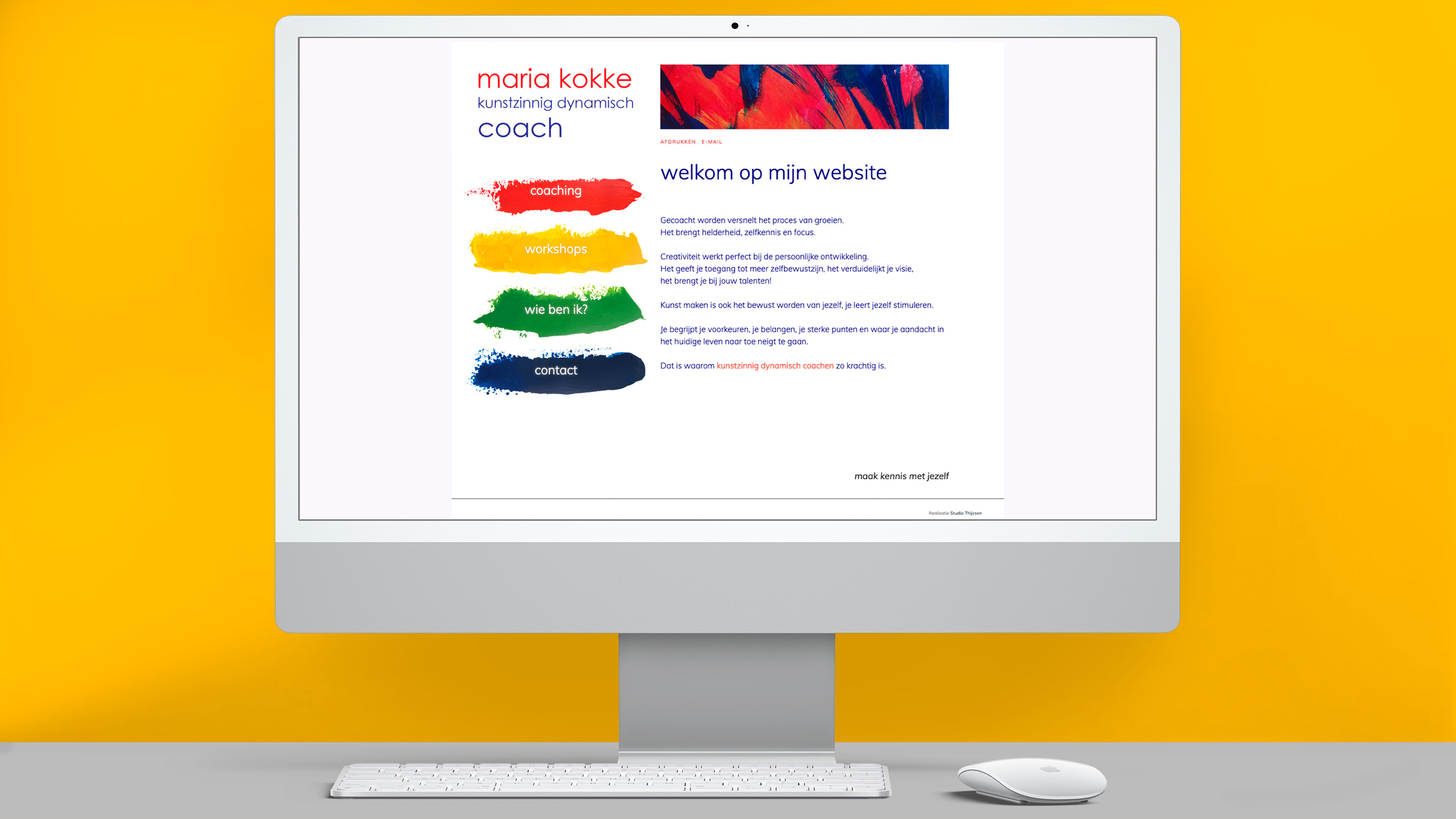 Website mariakokke.nl