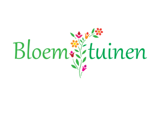Bloemtuinen-logo ontwerp door Marcel Thijssen